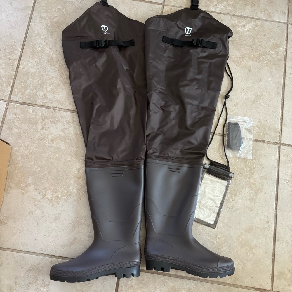 Tidewe Hip Wader Brown size 11
